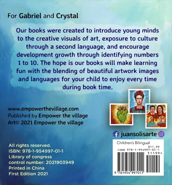 ETV-BookBackCover Toys & Numbers / Juguetes y Numeros